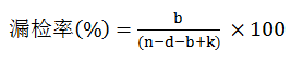 質量漏檢率公式