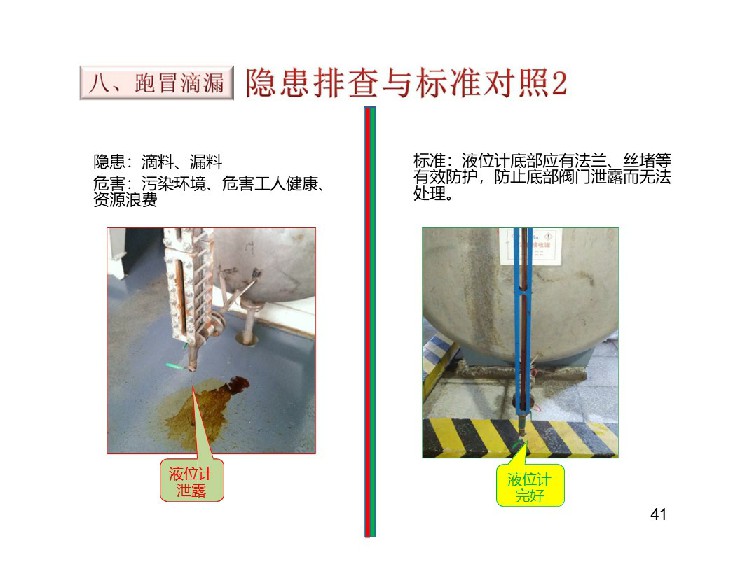 TPM設備隱患排查標準對照表41